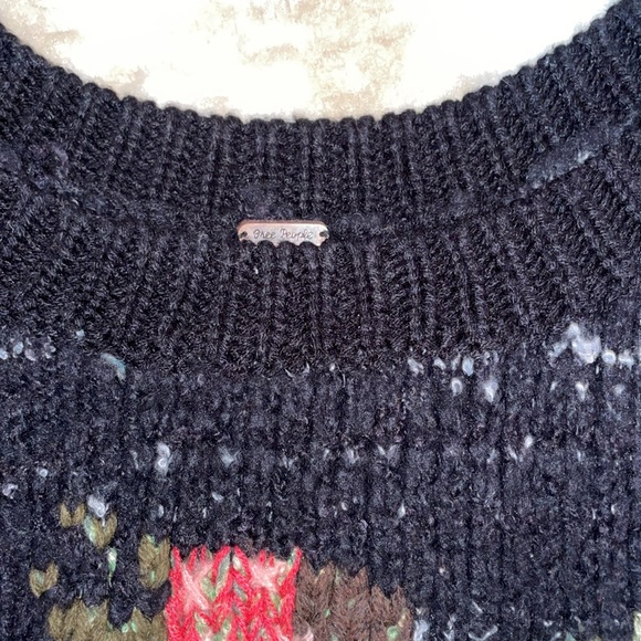 Free people floral sweater - Picture 3 of 4
